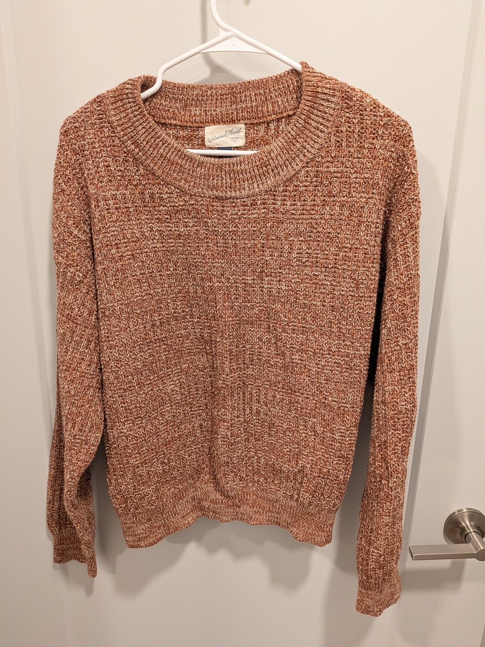 Universal Thread Marled Tan Crewneck Sweater
